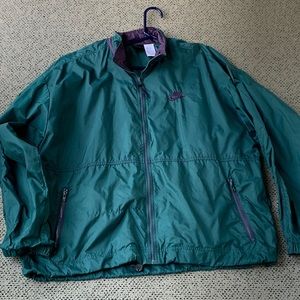 Vintage early 90s Nike windbreaker jacket, size L